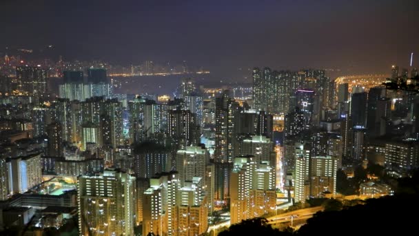 Lis 2016 Pejzaż Miasta Kowloon Zachód Sham Shui — Wideo stockowe