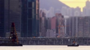 10 Eylül 2014 Victoria Limanı, Hong Kong.