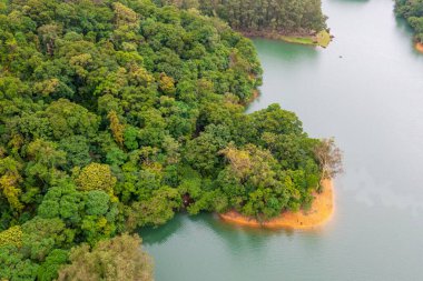 18 Haziran 2022 Yukarı Shing Mun Rezervuarı HK 'da bir rezervuar.