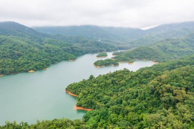 18 Haziran 2022 Yukarı Shing Mun Rezervuarı HK 'da bir rezervuar.