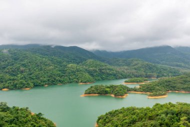 18 Haziran 2022 Yukarı Shing Mun Rezervuarı HK 'da bir rezervuar.