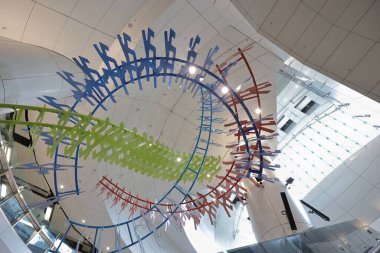 19 Haziran 2022, Hong Kong Deniz Kuvvetleri 'nin yeni sanat eseri.