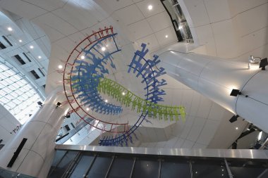 19 Haziran 2022, Hong Kong Deniz Kuvvetleri 'nin yeni sanat eseri.