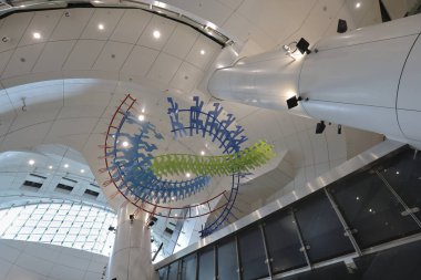 19 Haziran 2022, Hong Kong Deniz Kuvvetleri 'nin yeni sanat eseri.