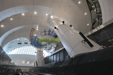 19 Haziran 2022, Hong Kong Deniz Kuvvetleri 'nin yeni sanat eseri.