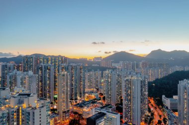 1 Mayıs 2022 Hang Hau yerleşim alanı, Hong Kong