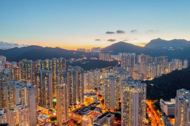 1 Mayıs 2022 Hang Hau yerleşim alanı, Hong Kong