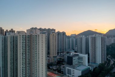 1 Mayıs 2022 Hang Hau yerleşim alanı, Hong Kong