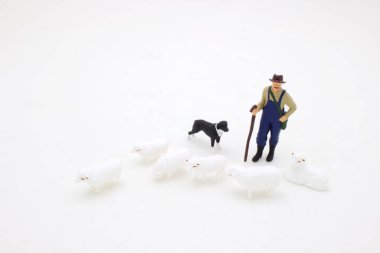 Mini Çiftçi ve Koyunlu Köpeği