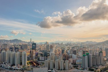 1 Mayıs 2022 Kowloon şehri, Hong Kong yazı. 