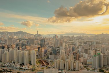 1 Mayıs 2022 Kowloon şehri, Hong Kong yazı. 