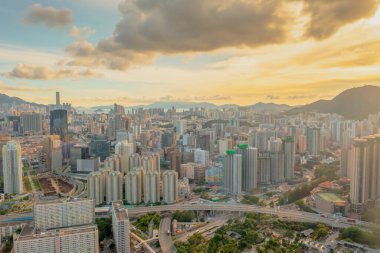 1 Mayıs 2022 Kowloon şehri, Hong Kong yazı. 