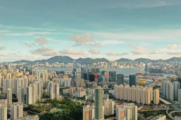 2022年5月1日香港九龙湾观塘 — 图库照片