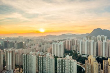 1 Mayıs 2022 Kwun Tong bölgesinde Sau Mau Ping, hk