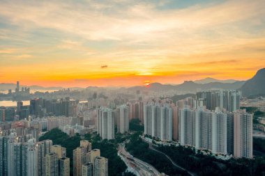 1 Mayıs 2022 Kwun Tong bölgesinde Sau Mau Ping, hk