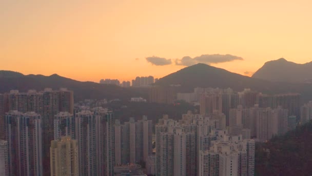 May 2022 Cityscape Hang Hau Hong Kong — ストック動画