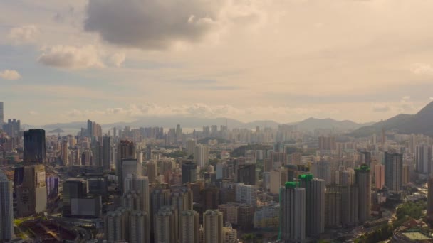 Maio 2022 Paisagem Urbana Kowloon Hong Kong — Vídeo de Stock