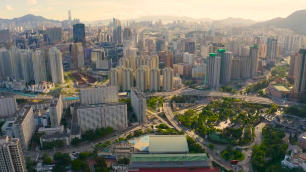 Maio 2022 Choi Hung Distrito Residencial Hong Kong — Vídeo de Stock