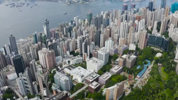 Maggio 2022 Paesaggio Urbano West Island Hong Kong — Video Stock