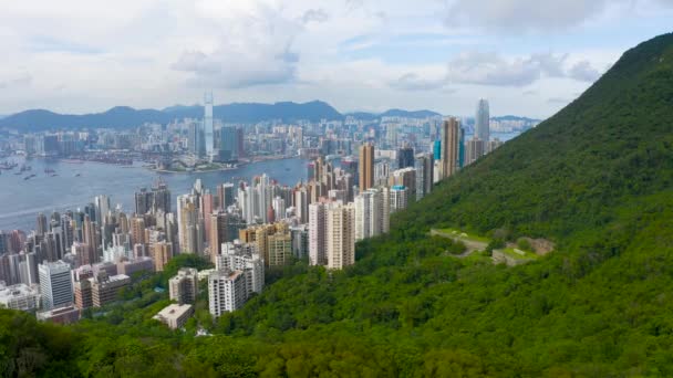 Μαΐου 2022 Αστικό Τοπίο Του West Island Hong Kong — Αρχείο Βίντεο