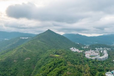 30 Nisan 2022 Razor Hill, Hong Kong manzarası. 