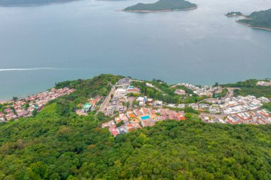 30 Nisan 2022 Silverstrand, Sai kung, Hong Kong 'daki lüks villa.