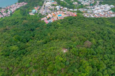 30 Nisan 2022 Silverstrand, Sai kung, Hong Kong 'daki lüks villa.