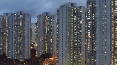 Gece 1 Nisan 2022 Hong Kong apartmanı