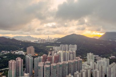 30 Nisan 2022 Tseung Kwan O, Hk Hang Hau bölgesi.