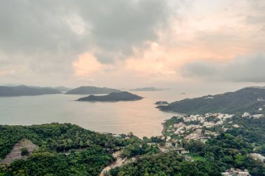 30 Nisan 2022 Silverstrand, Sai kung, Hong Kong 'daki lüks villa.