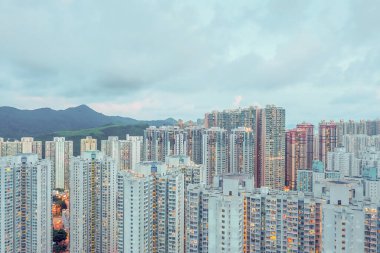 30 Nisan 2022 Tseung Kwan O, Hk Hang Hau bölgesi.