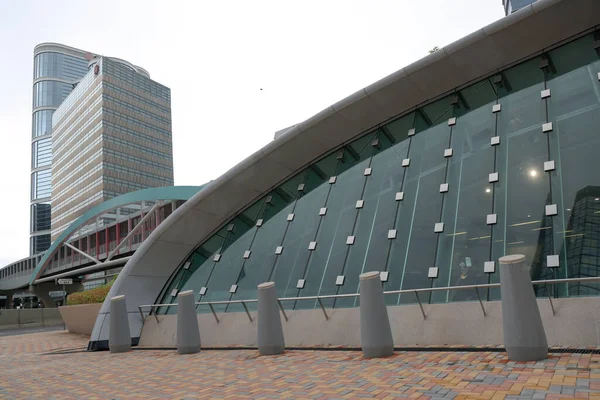 July 2022 New Enterence Admiralty Station — Fotografia de Stock