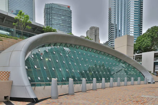July 2022 New Enterence Admiralty Station — Stock Photo, Image