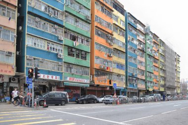 3 Temmuz 2022, eski ev, Tong Lau Ma Tau Kok, Kowloon Şehri