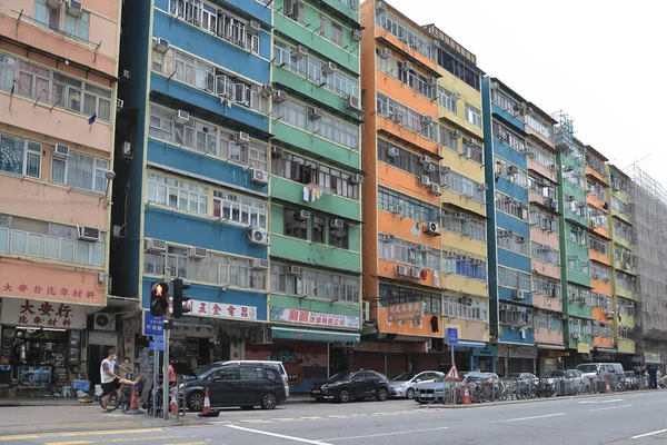 July 2022 Old House Tong Lau Tau Kok Kowloon City — Foto de Stock