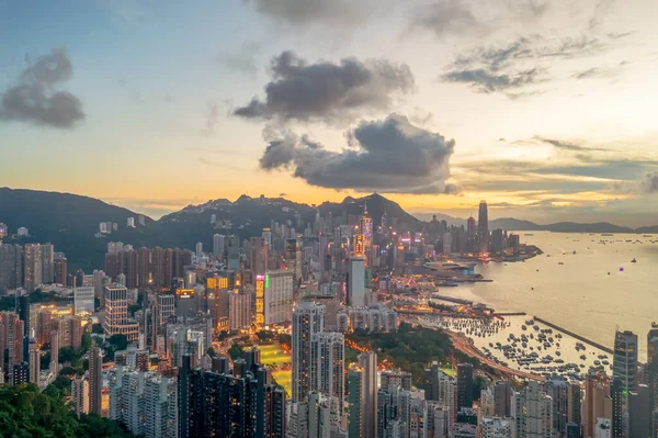 May 2022 Panoramic View Hong Kong Braemar Hill — ストック写真