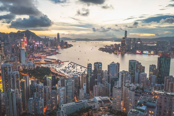 May 2022 Panoramic View Hong Kong Braemar Hill — ストック写真