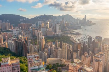 2 Mayıs 2022, Hong Kong Adası Skyline, Hong Kong 