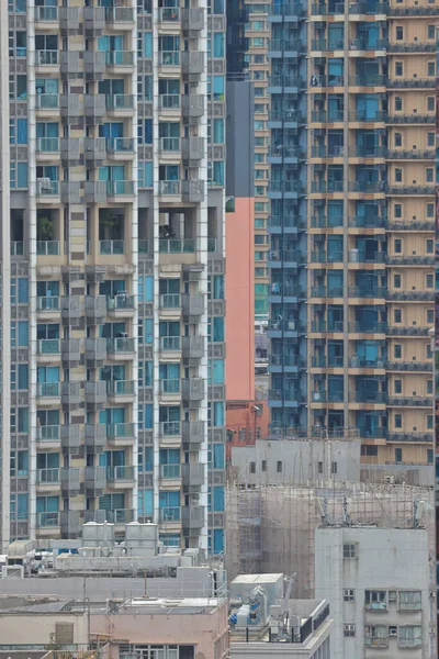 July 2022 Building Block Kowloon Hong Kong —  Fotos de Stock