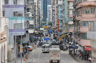 9 Temmuz 2022 Sham Shui Po, Hong Kong 