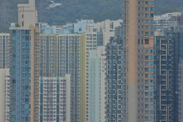 July 2022 Building Block Kowloon Hong Kong — Stock Fotó