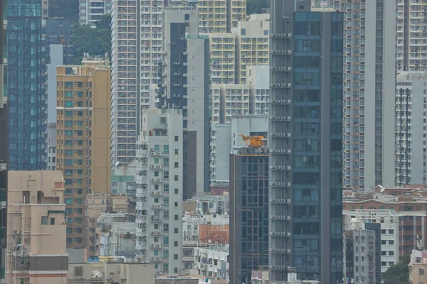 July 2022 Building Block Kowloon Hong Kong —  Fotos de Stock
