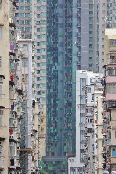 Temmuz 2022 Hong Kong Fakir Bölgesi Olan Sham Shui Sıkışık — Stok fotoğraf