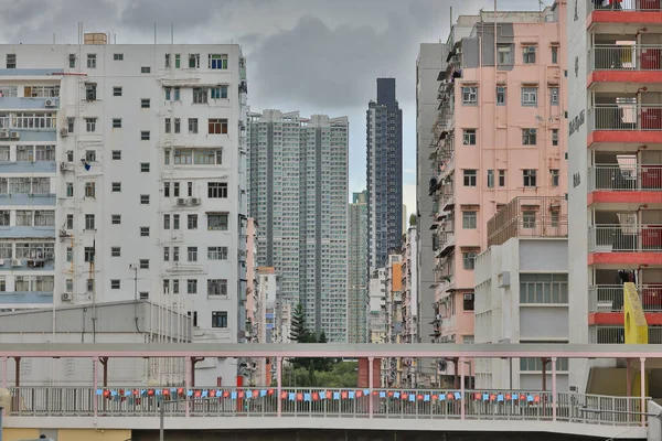 July 2022 Street Scape Shek Kip Mei — Stockfoto