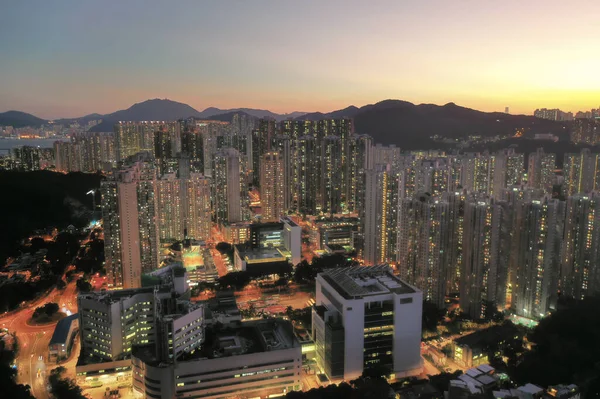 May 2022 Twilight Tko District Hong Kong — Fotografia de Stock