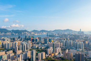 3 May 2022 the city scape of the Kowloon, hong kong