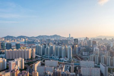3 May 2022 the city scape of the Kowloon, hong kong