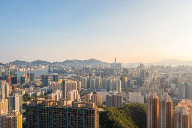 3 May 2022 the city scape of the Kowloon, hong kong
