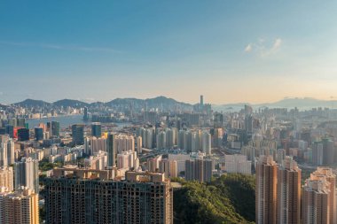 3 May 2022 the city scape of the Kowloon, hong kong