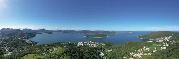 Landscape Port Shelter Hong Kong — Stockfoto